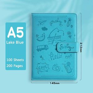 A5 <b>Japanese</b> and Korean Minimalist Cartoon Notebook, Diary, Notebook logo Creative - Product Image 4
