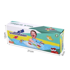 ขอ<span class=keywords><strong>ง</strong></span>เล่นในน้ำสำหรับเด็ก<span class=keywords><strong>ปลา</strong></span>ฉลามสีน้ำเ<span class=keywords><strong>ง</strong></span>ิน4ตัวพร้อมฟันกัดเกมแอคชั่นสำหรับเล่นเกมทางน้ำกลา<span class=keywords><strong>ง</strong></span>แจ้ง - Product Image 5