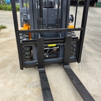 Chariot élévateur diesel diesel 3t 3ton 3500kg avec 3 étapes de mât hauteur de levage de 4500mm avec EPA