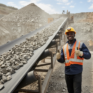 Polea transportadora de cemento y piedra Huadu, tambor resistente al desgaste con revestimiento, certificado ISO/CE, placa metálica, rodamiento de bolas OEM, ancho de banda - Product Image 6