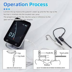 Peralatan perawatan endodontik layar LCD, lokator <span class=keywords><strong>Apex</strong></span> mikro 4.0 inci, saluran akar gigi - Product Image 3