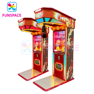 เครื่องเกมชก<span class=keywords><strong>มวย</strong></span>แบบใช้เหรียญของ Funspace อุปกรณ์สำหรับความบันเทิงกีฬาอาเขตพร้อมของขวัญและทิกเกอร์ - Product Image 2