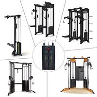 VIGFIT - Pila de Pesas Multifuncional Personalizable para Gimnasio Comercial, Pila de Pesas para Gimnasio en Casa
