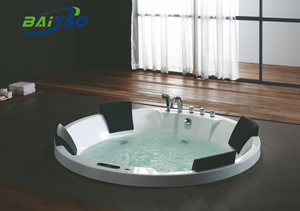 <span class=keywords><strong>Baignoire</strong></span> <span class=keywords><strong>de</strong></span> luxe moderne pour hôtel, encastrée, avec spa à remous intégré, en acrylique, pour hydrothérapie et massage - Product Image 3