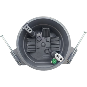 새로운 작업 라운드 PVC 천장 상자 20 Cu in 전자 제품 및 기기 인클로저 용 - Product Image 1