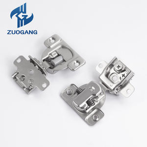 Zuo Gang 1/2 pouces superposition bras court face cadre armoire fermeture douce charnière américaine dissimulée - Product Image 3