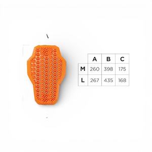 PROTECTOR DE ESPALDA INSERTABLE ACERBIS D30 VIPER AIR FB NIVEL 2 CE - Product Image 1