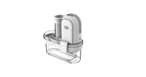 Affettatrice Elettrica Automatica per <span class=keywords><strong>Verdure</strong></span> Senza Mani, <span class=keywords><strong>Mandolina</strong></span> Multifunzione 7 in 1, Processore Alimentare Potente 150W, Capacità 3L, Acciaio Inossidabile - Product Image 6