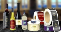 Étiquette de vin vierge autocollant d'étiquette blanc mat étiquettes de bouteille de vin adhésives autocollants imprimables pour imprimantes à jet d'encre Laser flexo