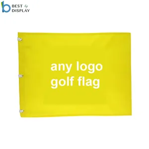Spor Etkinlikleri Özel Mini Ana Golf bayrağı Toptan Golf Delik Bayrağı Satılık