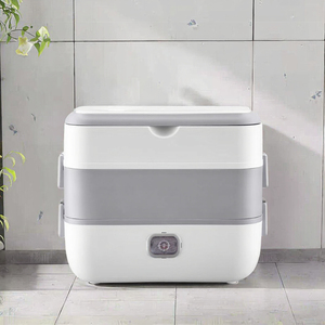 Portable 220V 110V Leak-Proof Lunch <b>Box</b> Warmer Household Multilayer Eco-Friendly <b>Plastic</b> for Outdoor Use DFH-52 Heatable Food Wa - Product Image 3