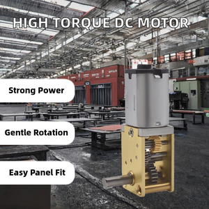 Micro DC Gear Motor GM12 12 mét mô-men xoắn cao động cơ bàn chải 5V cho xe đạp điện Fan Boat & Home thiết bị sử dụng hoạt động trơn tru - Product Image 2