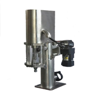 Machine de remplissage de poudre cosmétique de qualité alimentaire entièrement automatique de haute précision pour table, en acier inoxydable, pour sacs en plastique