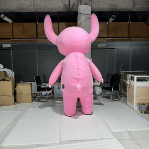 3m/2,6 m/2M tamaño gigante <span class=keywords><strong>Stitch</strong></span> mascota de peluche <span class=keywords><strong>disfraz</strong></span> lindo caminar personaje de dibujos animados juguete <span class=keywords><strong>Rosa</strong></span> mascota inflable Juguetes - Product Image 3