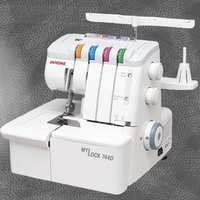 Nouvelle machine à coudre surjeteuse Janome 744D