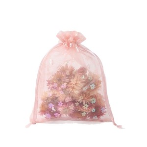 Sac à bijoux en maille QIAN LI avec cordon de serrage 10x15cm 15x20cm 20x30cm Pochette de rangement transparente Emballage cadeau - Product Image 3