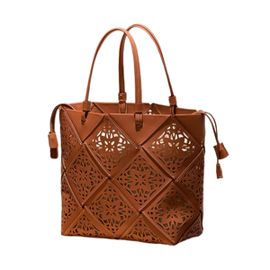 Bolso de Mano de Cuero Genuino Hecho a Mano para Mujer, Color Sólido, Cadenas, Estilo Vintage, Gran Calidad, Elegante Regalo para las Fiestas - Product Image 3