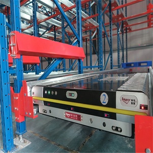 Rack Radio Shuttle <span class=keywords><strong>in</strong></span> Acciaio Resistente con Finitura Anticorrosione, Opzioni Colore Nero/Blu, <span class=keywords><strong>Dimensioni</strong></span> Personalizzabili - Product Image 1