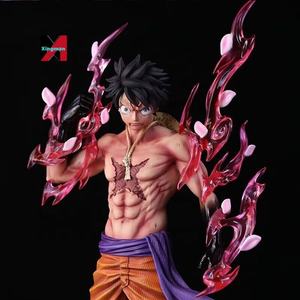 Figura de Luffy de One Piece, Gear Second Ryuo, Pose Completa, Modelo GK, Estatua Decorativa, en Caja de Regalo, Artesanía de Plástico - Product Image 3