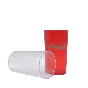 Vaso Reutilizable de Policarbonato Esmerilado de 290 ml, Irrompible, Libre de BPA, a Prueba de Fugas, Ecológico, con Logotipo Personalizado Directo de Fábrica, para Cantina - Product Image 3