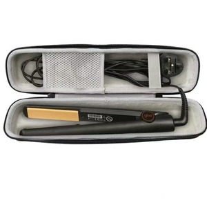 Sac de rangement rigide en EVA pour lisseur de cheveux, étui de protection étanche, noir, résistant aux chutes, étui de voyage - Product Image 4