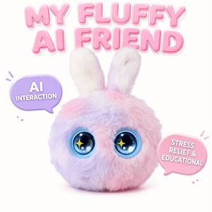 Compagnon émotionnel intelligent, texture moelleuse Mochi, CE CPC, modes vocaux personnalisés, cadeau pour enfants, chant, parole, danse, vente en gros OEM - Product Image 1