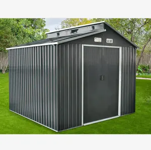 Skylight Outdoor Backyard Shelter Garden Metal Sheds Storage