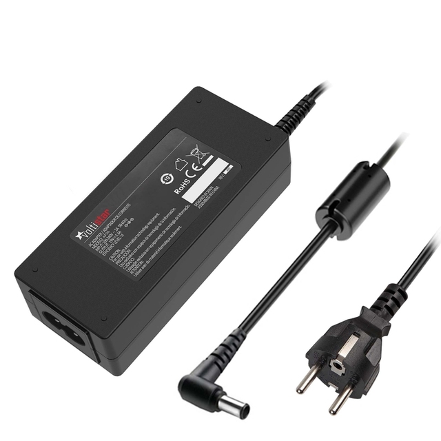 For LG 19V 1.3A 6.5 X 4.4MM 25W Monitor Charger PC Desktop Plug-In Adapter ABS PC Material RoHS Certified 5V/12V/24V 2A/5A/10A