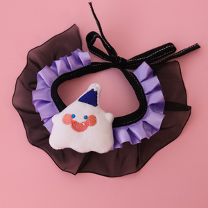 Nuevos Accesorios Divertidos <span class=keywords><strong>de</strong></span> Halloween para Mascotas: Alas <span class=keywords><strong>de</strong></span> Murciélago <span class=keywords><strong>de</strong></span> Calabaza con Diseño <span class=keywords><strong>de</strong></span> Encaje y Toalla para la Saliva - Product Image 5