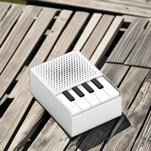 Mini <span class=keywords><strong>Bluetooth</strong></span> <span class=keywords><strong>Speaker</strong></span> với thiết kế đàn piano 600mAh pin <span class=keywords><strong>TF</strong></span> hỗ trợ thẻ và tay-miễn phí cuộc gọi chức năng KC chứng nhận - Product Image 5