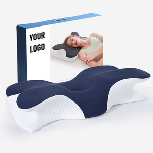 <span class=keywords><strong>Oreiller</strong></span> thérapeutique en mousse à mémoire de forme tissée en forme de papillon, soutien zoné 6D, orthopédique pour le cou, sommeil profond, ergonomique, vente en gros - Product Image 1