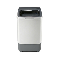 Lave-linge à chargement par le haut 9 kg, design logo, pour usage domestique, facile à utiliser, à poser, à cuve unique