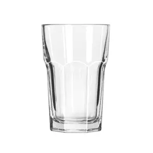 Novelty Libbey 10oz Highball Glasses Clear Heavy Base Tall Bar Glass Drinking Glass for Water Juice Beer Wine Whiskey Cocktails