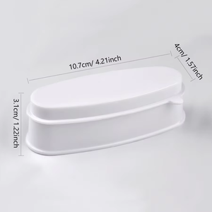 Glitter per unghie multicolori per immersione in polvere scatola vassoio per Nail Art strumento riciclabile con contenitore per depolveratore - Product Image 6