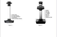 Scanner de documents 3D USB A2 CMOS 26MP pour dessins architecturaux et d'ingénierie, livres, OCR – En stock, 1 seconde