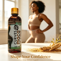 Meilleures Gummies Maca Plus Ultimate Curve pour les Fesses et les Hanches, 7500mg de Racine de Maca pour Femme