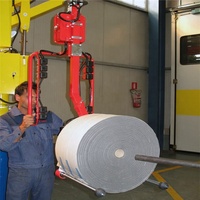 Rouleau de bobine de papier plastique, équipement de maintenance pneumatique, pour emballage de rouleaux, bobine de papier, pièces