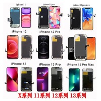 Layar Sentuh Ponsel Berkualitas Tinggi Incell FHD untuk Penggantian LCD 13 Pro hingga 17 Pro Max COF Incell Display 100% Teruji