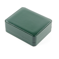 Boîte de rangement de luxe en cuir à rabat avec intérieur en velours doux pour collection de médailles commémoratives – Idéal comme cadeau