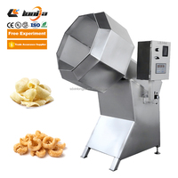 Friteuse continue de casse-croûte de granule bouffée de maïs de riz soufflé faisant la ligne de friture d'écorces de porc de machine