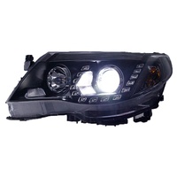Lámpara de cabeza de coche para Subaru Forester faro 2008 2009 2010 2011 2012 LED faro DRL Hid Bi Xenon proyector lente