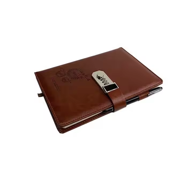 Factory Sale Electronic Gadget Innovative Smart Notebook With Password Lock Power Bank Note Book Business Gift Stationary