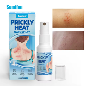 Sumifun Private Label <span class=keywords><strong>Prickly</strong></span> <span class=keywords><strong>Heat</strong></span> Powder Spray Rinfrescante per Pelle Secca con Vitamina E e Ingredienti Erboristici 30mL - Sollievo dal Dolore e Cura della Salute - Product Image 3