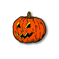 Diseños creativos de calabazas feas y horribles para la temporada de Halloween, alfileres de solapa de esmalte duro de Metal chapado personalizado, accesorios de regalo