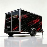 Vinilo Impermeable para Vehículos, Adhesivo con Logotipo Personalizado para Protección de Paneles Laterales de Remolques, Servicio de Marca
