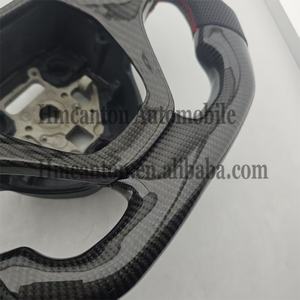 Volante Deportivo de Fibra de Carbono y Cuero Perforado para Chevrolet Camaro, Producto Popular - Product Image 5