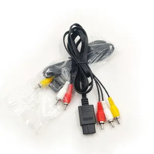 <span class=keywords><strong>สาย</strong></span>แปลงสัญญาณ <span class=keywords><strong>RCA</strong></span> สำหรับ N64 Super famicom SFC แผงควบคุมเกม snesg <span class=keywords><strong>สาย</strong></span> AV สำหรับ GameCube Audio/Video EXTEND CORD - Product Image 4