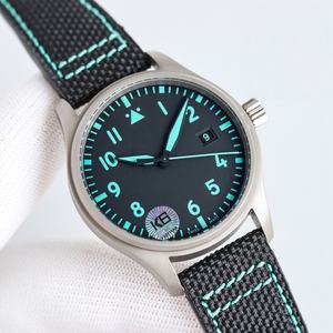 Montres de haute qualité en promotion : Montres mécaniques tendance au design mode avec calendrier et cadran vert - Product Image 2