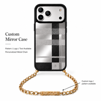 Funda Magnética para Teléfono con Espejo, Personalizable con Logotipo, Material TPU, PC y Acrílico, Admite Personalización en Pequeños Lotes, Envío Rápido