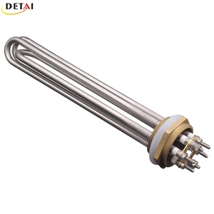 Latón de inmersión brida <span class=keywords><strong>calentador</strong></span> eléctrico elemento de calefacción con tapa de plástico - Product Image 6